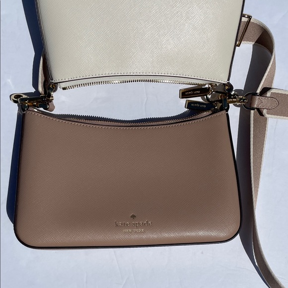 Kate Spade Cream and Brown Crossbody Bag - Picture 8 of 12